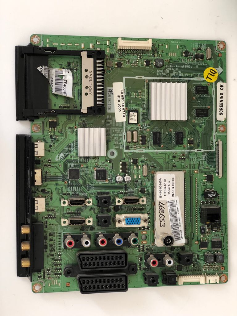 BN94-02583N%20,%20BN41-01167B%20,%20LE46B653T5%20,%20SAMSUNG%20MAİN%20BOARD