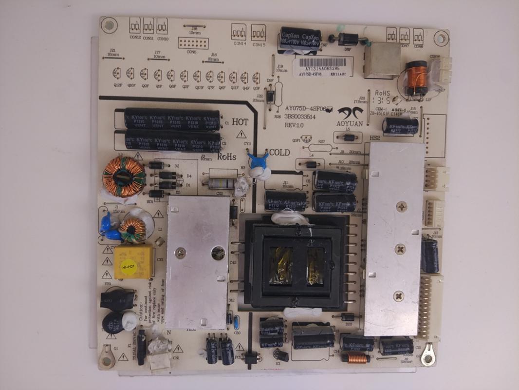 AY075D-4SF06,%203BS0033514,%20CEM-1%20ZD-95(G)F,%20POWERBOARD,%20BESLEME%20KARTI