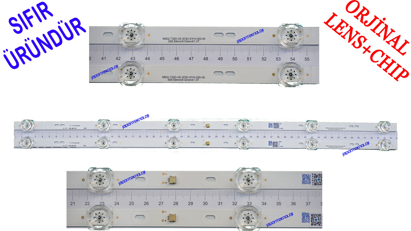 Redline,%20M-32,%20MR-32,%20LED%20BAR,%206V,%20MSG-T320-V6-3030-XYH-026-06%20558.59MM*12MM*1.0T,%201.3.10703200266,%20TV,%20LED%20BAR,%206VOLT