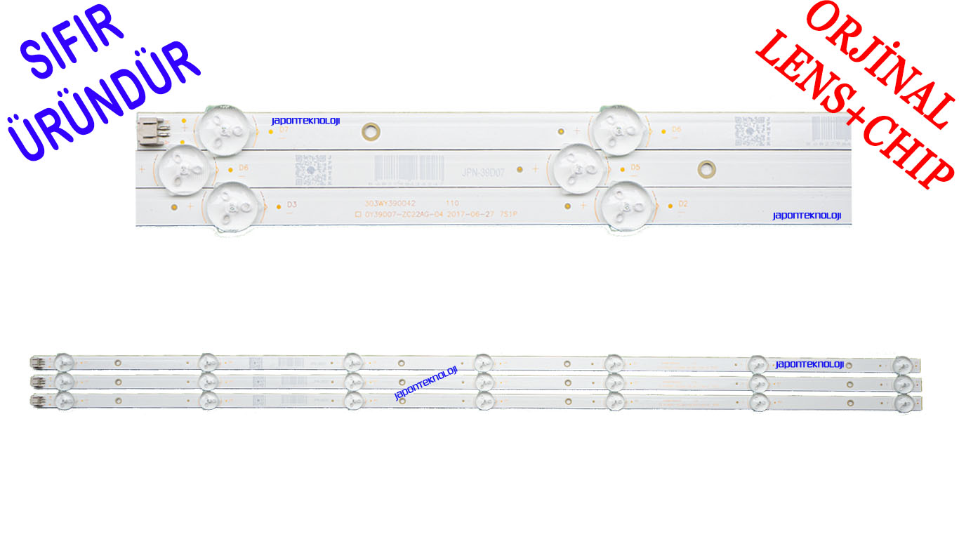 AWOX%20B213900%20WEBOS,%20B213900%20LED%20BAR%20BACKLIGHT,%20PANEL%20LEDLERİ,%20OY39D07-ZC22AG-04%20303WY390042