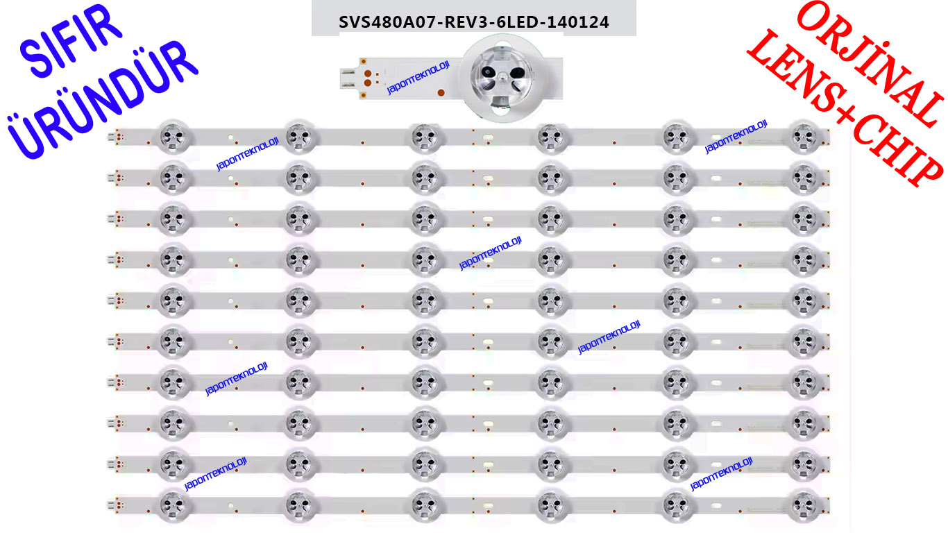PHILIPS,%2048PFK6949/12,%20TV%20LED%20BAR,%20BACKLIGHT,%20PANEL%20LEDLERİ,%20SVS480A07_REV3_6LED%20140124,%20LTA480HW03,%20TV%20LED%20BAR