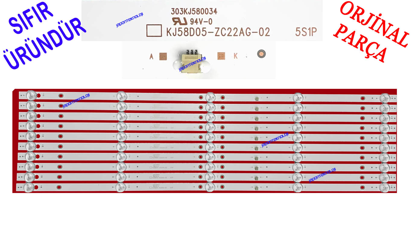 DIJITSU,%2058DS8500%20TV%20LED%20BAR,%20KJ58D05-ZC22AG-02,%20303KJ5800,%20CCAMV%20AMV-D58