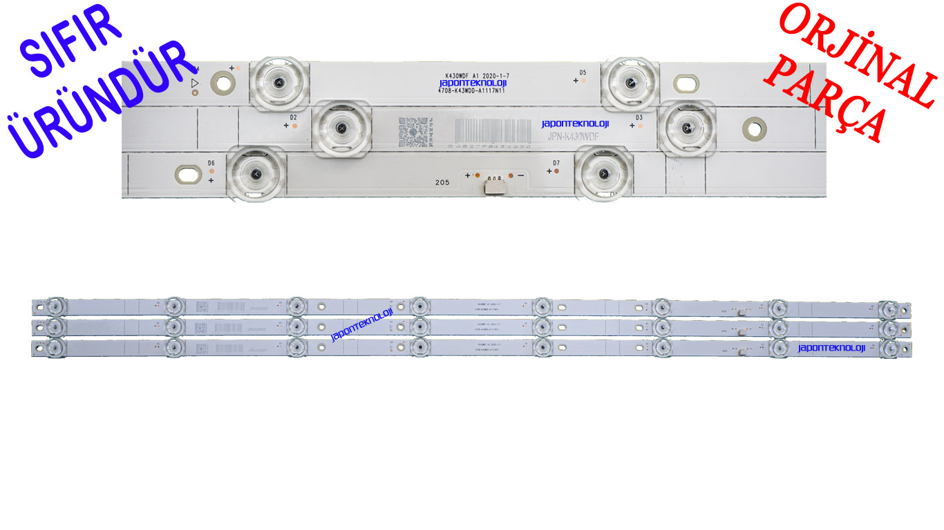 DIJITSU,%2043D7000,%2043DS7700,%2043DS8800,%20LED%20BAR,%20NEXT,%20YE-43020LT,%20LED%20BAR,%20K430WDF%20A1%204708-K43WDD-A1117N11,%20K430WD01%20,%20DİJİTSU%2043D7000%20LED%20BAR,%20K430WDD1