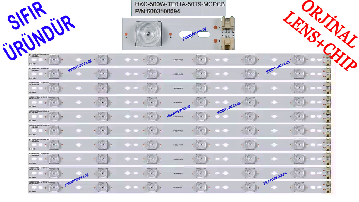 SANYO,%20LE127S13SM,%20HKC-500W-TE01A-50T9-MCPCB,%20HKC-500W-TE01A-50T9-MCPCB,%206003100094,%20HKC:605007001%20BIN:KFDX,%20Sanyo%20LE127S13SM,%20T500HVN01.0,%20Led%20Bar,%20Panel%20Ledleri,%20Backligth%20Strip