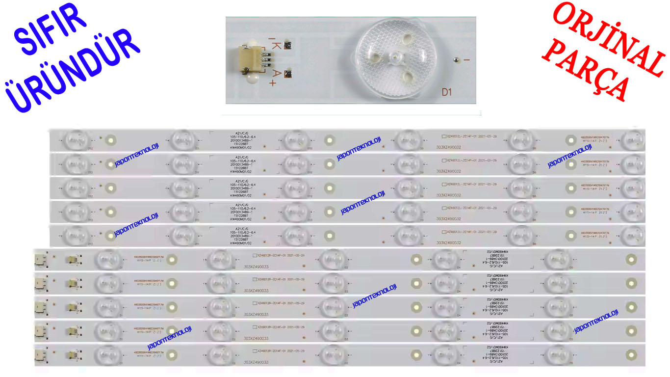 XZ49D12R-ZC14F-01,%20XZ49D12L-ZC14F-01,%20303XZ490032%20303XZ490033,%20LMC490HN04,%20HF490M01/02,%20JL.D500C1235-253AL