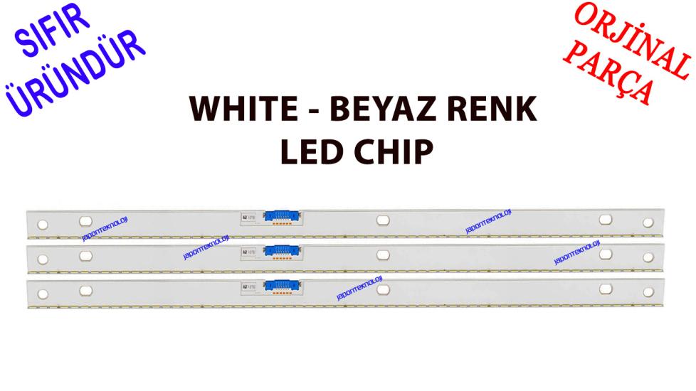 SAMSUNG, UE75NU8000TXTK, 75NU8000, LED BAR, BACKLIGHT, PANEL LEDLERİ, V8UN-750SM0-R1, BN96-46025A, Y18_UN8/NU8.5_STS750A32_7020F VCO_62LEDs_REV1.0_180309_0.6T_4.07MM